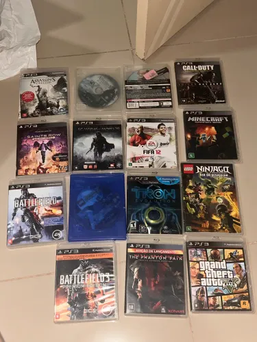 Jogos de ps3 (preço negociável)