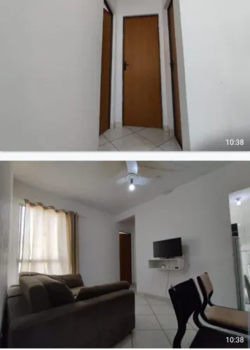 Alugo apartamento mobiliado