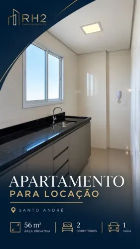 Apartamento com 2 dormitórios para alugar, 56 m² por R$ 3.070,00/mês - Parque das Nações -
