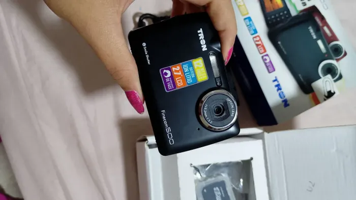 câmera digital finecam 500