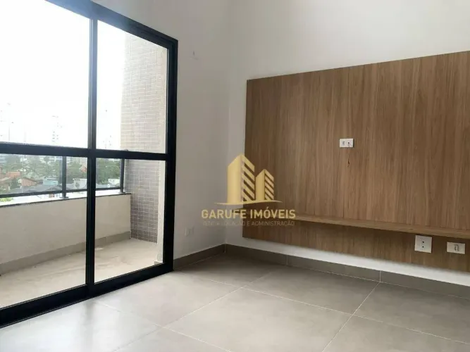 Apartamento com 1 dormitório para alugar, 75 m² por R$ 4.921,00/mês - Jardim Aquarius - Sã