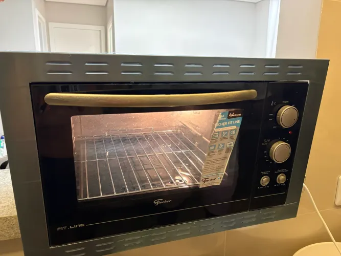 Forno elétrico Fischer de Embutir Fit 26817 Line 44 litros Inox