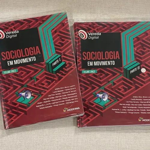 Livros de sociologia em movimento Vereda Digital