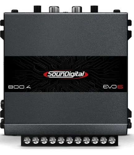Módulo Amplificador SounDigital 800.4 EVO6 (4 Ohms / 4 Canais) 
