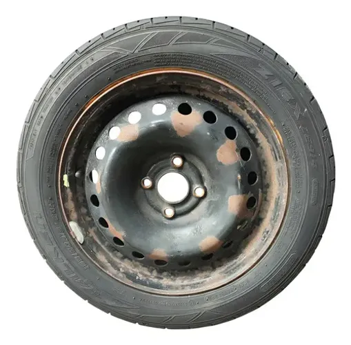 Roda De Ferro Aro 15 Chevrolet Agile 2019 2010 2011 Preto