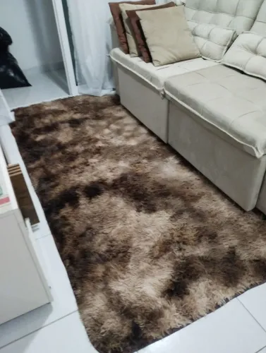 Tapete de sala felpudo