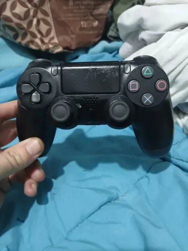 Controle ps4 preto funcionando  