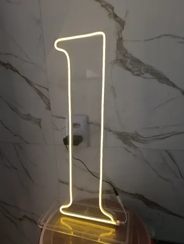 Número 1 Led