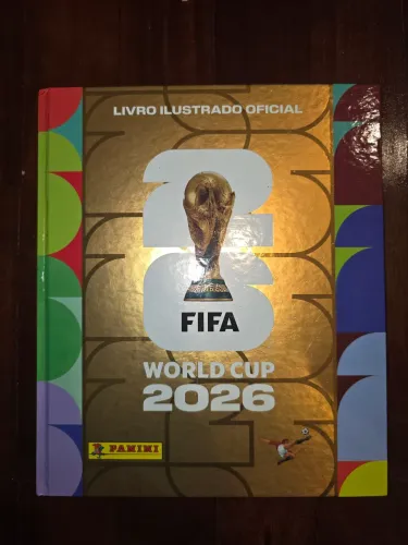 Álbum Capa Dura Dourado Copa 2026 completo