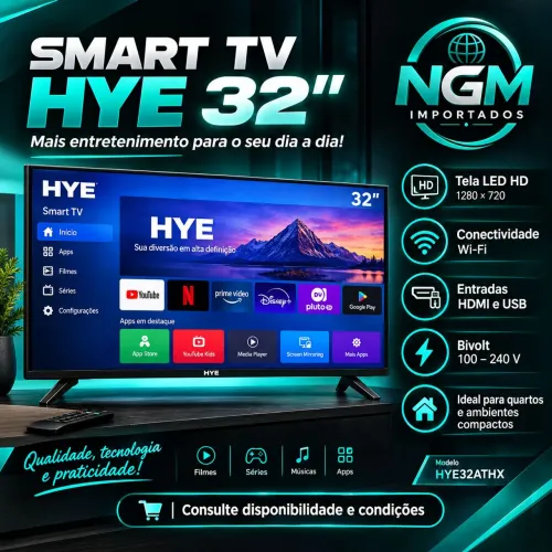Televisão HYE 32 polegadas