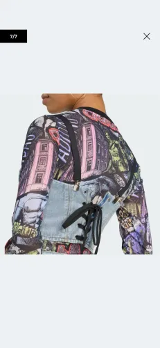 ADIDAS X JEREMY SCOTT SUTIÃ DE JEANS