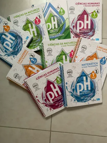 Kit livro PH ensino 