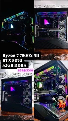 Ryzen 7 7800X 3D + RTX 5070