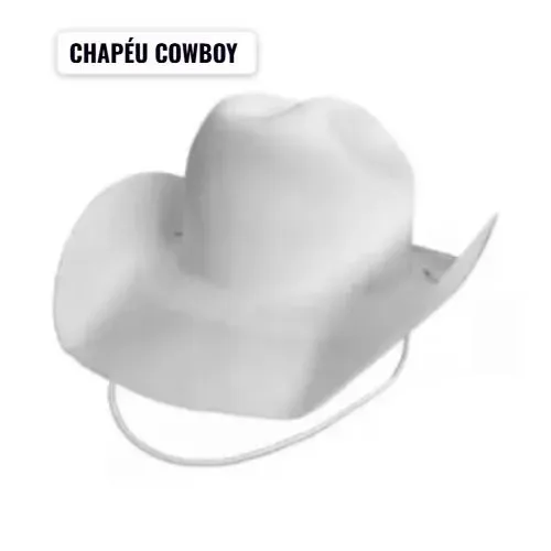 Chapéu Country Branco