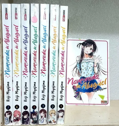 Namorada de Aluguel Vol. 1-7 / 4 lacrados 