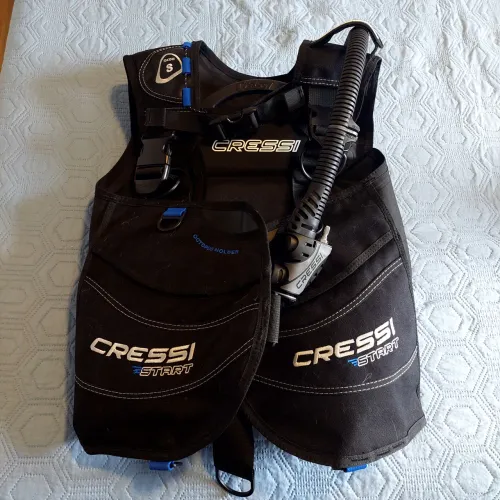 Colete Equilibrador de Mergulho Cressi Start - Tamanho P (S) - Seminovo