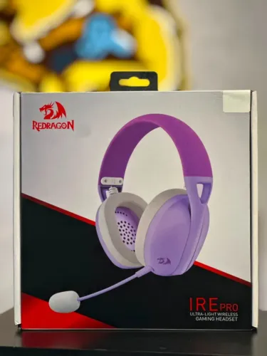 HEADSET REDRAGON IRE PRO 2.4GHZ - NOVO LACRADO - SOMOS LOJA - TEMOS GARANTIA