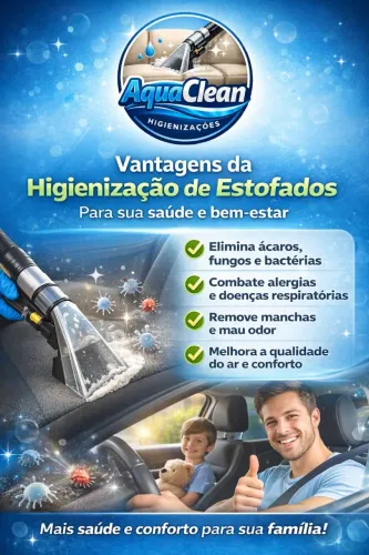 Limpeza de colchões, sofás e estofados em geral