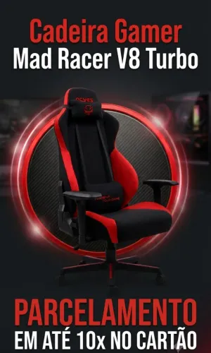 Cadeira Gamer Mad Racer V8 Turbo