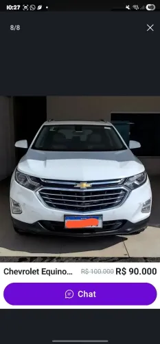 Chevrolet Equinox Premier 2.0 Turbo AWD 262cv Aut. 2018