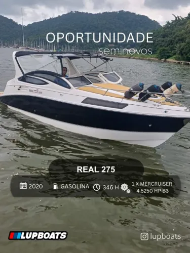 LANCHA REAL 275 - 2020 (CORAL, VENTURAL, FOCKER, NX)