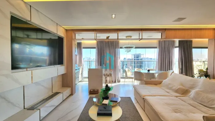 Apartamento mobiliado para locação em Moema Passaros