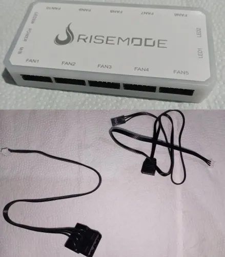 Controladora ARGB Rise Mode Branca