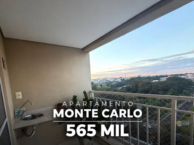 Apartamento Residencial Monte Carlo 565 mil