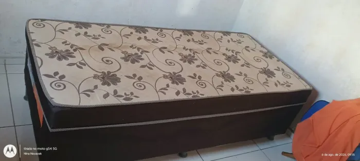 Cama box Solteiro