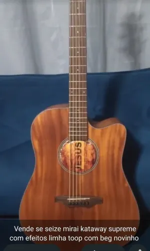 Vende-se violão seizi supreme kaiju