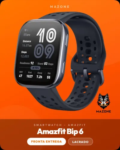Amazfit Bip 6 Novo Lacrado