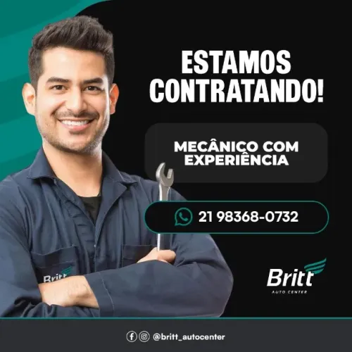 Mecânico Automotivo com Experiência - Salário R$ 3.000 a R$ 7.000