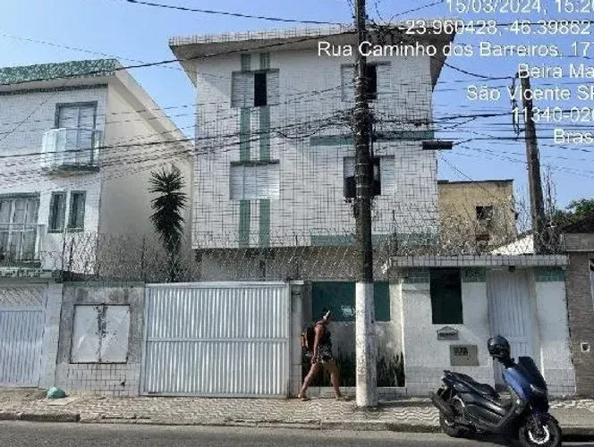Apartamento para Venda em São Vicente, Esplanada dos Barreiros, 1 dormitório, 1 banheiro