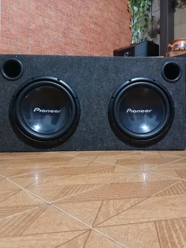 CAIXA DE SOM - PIONEER CARA PRETA