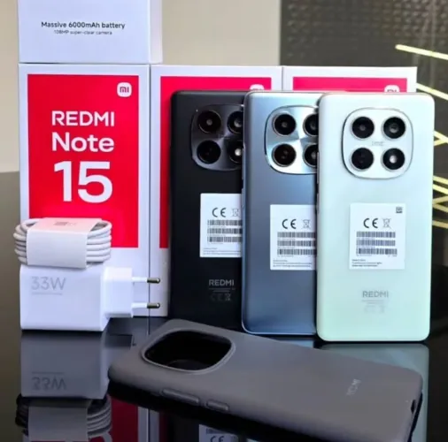 Redmi note 15 8/256gb novo lacrado
