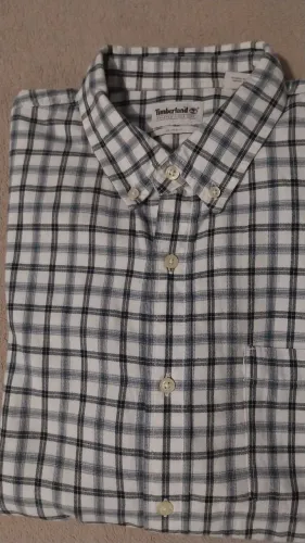 Camisa masculina xadrez manga longa G