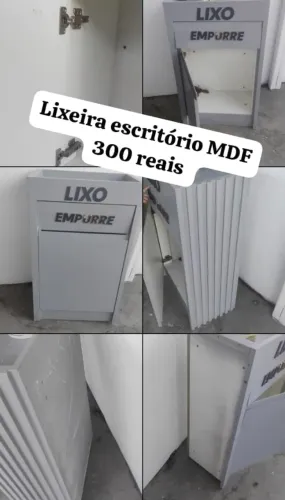 Lixeira de MDF 