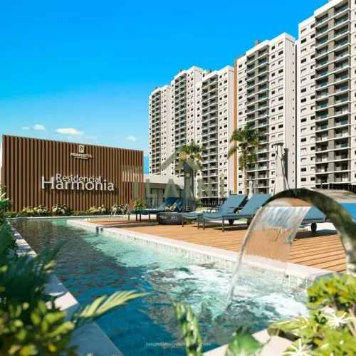 Apartamento na planta com 2 dormitórios sendo 1 suíte com área de lazer em Camboriú SC
