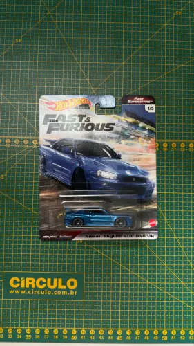 Hot Wheels Premium Velozes e Furiosos R34