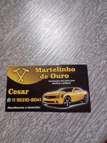 Martelinho de ouro 
