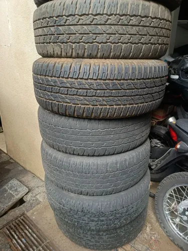 Jogo 5 pneus dunlop dueler 265/65 r17