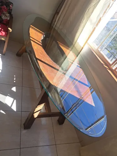 Mesa madeira maciça rústica