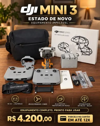 DJI mini 3 combo fly more