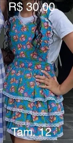 Roupa infantil para festa junina