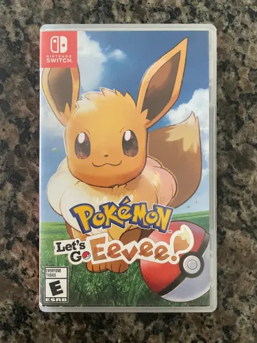 Mídia Física - Pokemon Lets Go eevee