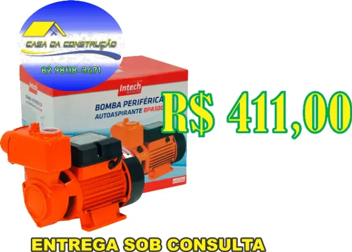 Bomba periférica autoaspirante BPA500
