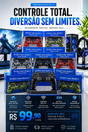 Play 4 controle de play