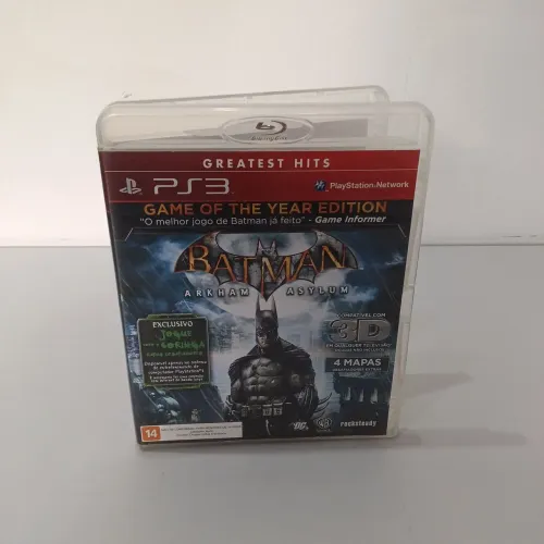 Vendo Batman: Arkham Asylum - Game of the Year Edition Ps3 Semi novo 