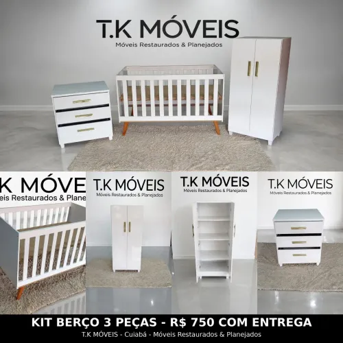 Como+ berço+ guarda roupa