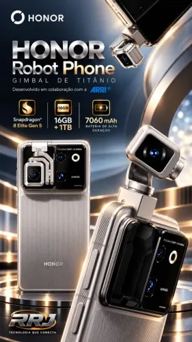 Honor Robot Phone 16GB 1TB Gimbal de titânio